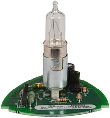 Edwards Signaling - Halogen Lamp, Clear, Flashing, Stackable Tower Light Module - 120 VAC, 0.11 Amp, IP54, IP65 Ingress Rating, 3R, 4X NEMA Rated, Panel Mount, Pipe Mount - Exact Tool & Supply