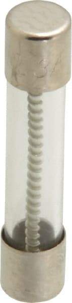 Cooper Bussmann - 250 VAC, 32 VDC, 3 Amp, Time Delay Miniature Glass Fuse - 1-1/4" OAL, 1/4" Diam - Exact Tool & Supply