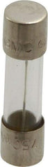 Cooper Bussmann - 250 VAC, 32 VDC, 0.75 Amp, Time Delay Miniature Glass Fuse - 20mm OAL, 10 at 125 V kA Rating, 5mm Diam - Exact Tool & Supply