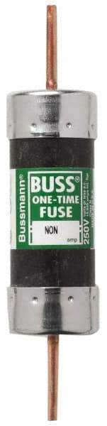 Cooper Bussmann - 125 VDC, 250 VAC, 250 Amp, Fast-Acting General Purpose Fuse - Bolt-on Mount, 8-5/8" OAL, 10 (RMS Symmetrical) kA Rating, 2-1/16" Diam - Exact Tool & Supply