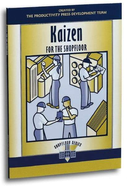 Made in USA - Kaizen for the Shopfloor Publication, 1st Edition - by The Productivity Press Development Team, 2002 - Exact Tool & Supply