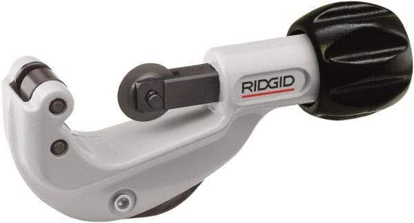 Ridgid - 1/8" to 1-1/8" Pipe Capacity, Tube Cutter - Cuts Copper, Brass, Aluminum - Exact Tool & Supply