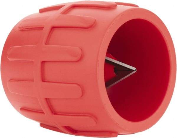 Ridgid - 1/4 to 1-1/2 Pipe Capacity, Inner Outer Reamer - Cuts Copper, Aluminum, Brass and Thin Wall Conduit - Exact Tool & Supply