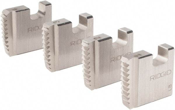 Ridgid - 3/4-14 NPT, Right Hand, Alloy Steel, Pipe Threader Die - Ridgid OO-R, 11-R, 12-R, O-R, 11-R Ratchet Threaders or 30A, 31A 3-Way Pipe Threaders Compatibility - Exact Tool & Supply