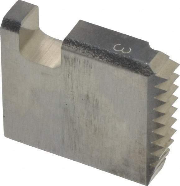 Ridgid - 1-1/4 - 11-1/2 NPT, Right Hand, High Speed Steel, Pipe Threader Die - Ridgid OO-R, 11-R, 12-R, O-R, 11-R Ratchet Threaders or 30A, 31A 3-Way Pipe Threaders Compatibility - Exact Tool & Supply
