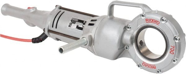 Ridgid - 115 Volt, 2 Inch Pipe Capacity, 1/2 hp, Hand Held Power Pipe Threader - Exact Tool & Supply