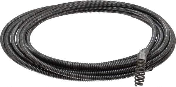 Ridgid - 5/16" x 25' Drain Cleaning Machine Cable - Inner Core Drophead, 3/4" to 1-1/2" Pipe, Use with Models K39, K40 & K50 - Exact Tool & Supply