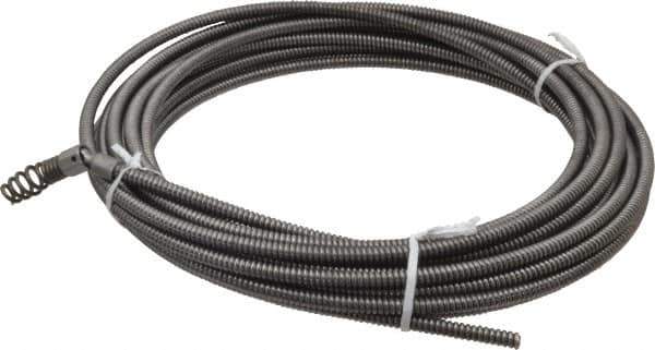 Ridgid - 5/16" x 35' Drain Cleaning Machine Cable - Inner Core Drophead, 3/4" to 1-1/2" Pipe, Use with Models K39, K40 & K50 - Exact Tool & Supply