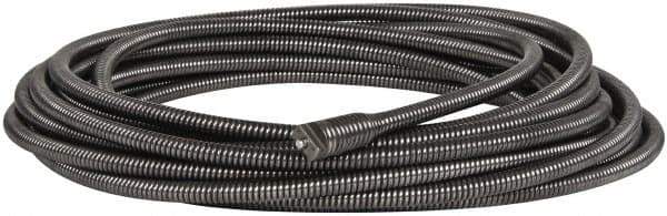 Ridgid - 3/8" x 35' Drain Cleaning Machine Cable - Male Coupling, 1-1/4" to 1-1/2" Pipe, Use with Models K39, K40 & K50 - Exact Tool & Supply