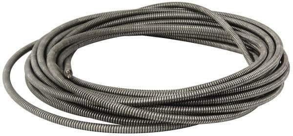 Ridgid - 5/8" x 75' Drain Cleaning Machine Cable - Inner Core, 3" to 4" Pipe, Use with Model K750 - Exact Tool & Supply
