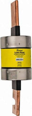 Cooper Bussmann - 250 VAC/VDC, 225 Amp, Time Delay General Purpose Fuse - Bolt-on Mount, 8-5/8" OAL, 100 at DC, 300 at AC (RMS) kA Rating, 2-1/16" Diam - Exact Tool & Supply