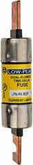 Cooper Bussmann - 250 VAC/VDC, 80 Amp, Time Delay General Purpose Fuse - Bolt-on Mount, 5-7/8" OAL, 100 at DC, 300 at AC (RMS) kA Rating, 1-1/16" Diam - Exact Tool & Supply