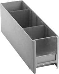Quantum Storage - 5.6" Wide x 2-1/2" High, Black Bin Divider - Use with Quantum Storage Systems - IDR 203 - Exact Tool & Supply