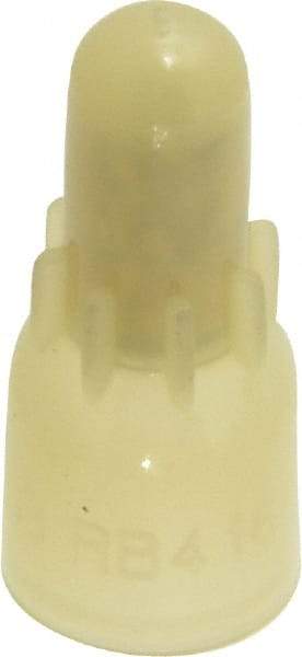 Thomas & Betts - 2, 18 to 2, 16 AWG, 600 Volt, High Temperature Resistant, Wire Joint Connector - White, 302°F - Exact Tool & Supply
