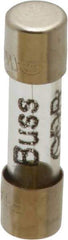 Cooper Bussmann - 250 VAC, 32 VDC, 1 Amp, Fast-Acting Miniature Glass Fuse - 20mm OAL, 5mm Diam - Exact Tool & Supply