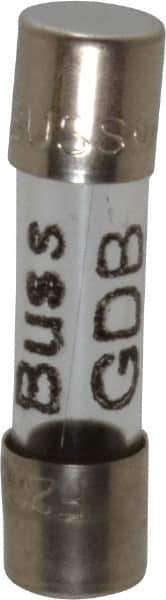 Cooper Bussmann - 250 VAC, 32 VDC, 0.2 Amp, Fast-Acting Miniature Glass Fuse - 20mm OAL, 5mm Diam - Exact Tool & Supply