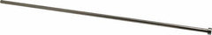 Gibraltar - 15/64" Pin Diam, 13/32" Head Diam x 3/16" Head Height, 14" OAL, Straight Ejector Pin - Steel, 13-13/16" Pin Length - Exact Tool & Supply