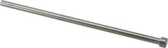Gibraltar - 9/32" Pin Diam, 7/16" Head Diam x 1/4" Head Height, 8" OAL, Straight Ejector Pin - Steel, 7-3/4" Pin Length - Exact Tool & Supply
