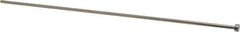 Gibraltar - 11/32" Pin Diam, 9/16" Head Diam x 1/4" Head Height, 14" OAL, Straight Ejector Pin - Steel, 13-3/4" Pin Length - Exact Tool & Supply