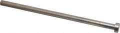 Gibraltar - 3/8" Pin Diam, 5/8" Head Diam x 1/4" Head Height, 8" OAL, Straight Ejector Pin - Steel, 7-3/4" Pin Length - Exact Tool & Supply