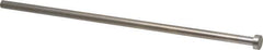 Gibraltar - 3/8" Pin Diam, 5/8" Head Diam x 1/4" Head Height, 12" OAL, Straight Ejector Pin - Steel, 11-3/4" Pin Length - Exact Tool & Supply