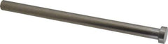 Gibraltar - 1/2" Pin Diam, 3/4" Head Diam x 1/4" Head Height, 8" OAL, Straight Ejector Pin - Steel, 7-3/4" Pin Length - Exact Tool & Supply
