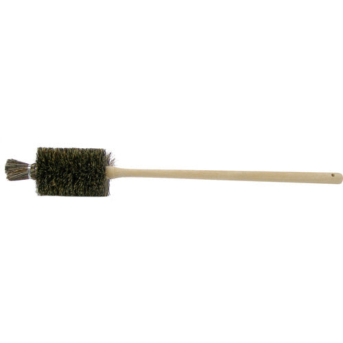 Toilet Bowl Brush, Professional, Grey Tampico Fill, Hardwood Handle - Exact Tool & Supply