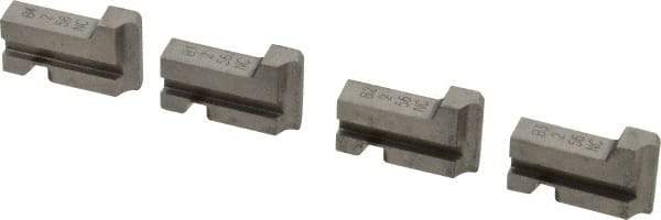 GTD - #2-56 UNC Thread, 15° Hook Angle, Projection, Right Hand High Speed Steel Chaser - Geometric 5/16 DS Compatibility, 45° Chamfer Angle - Exact Tool & Supply