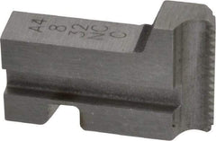 GTD - #8-32 UNC Thread, 15° Hook Angle, Projection, Right Hand High Speed Steel Chaser - Geometric 5/16 DS Compatibility, 45° Chamfer Angle - Exact Tool & Supply