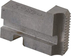 GTD - #10-32 UNF Thread, 15° Hook Angle, Projection, Right Hand High Speed Steel Chaser - Geometric 5/16 DS Compatibility, 45° Chamfer Angle - Exact Tool & Supply