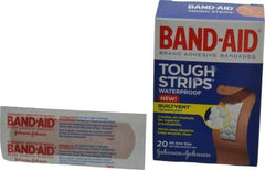 Johnson & Johnson - 3-1/4" Long x 1" Wide, General Purpose Self-Adhesive Bandage - Waterproof - Exact Tool & Supply