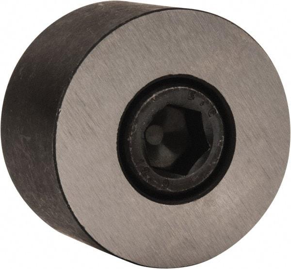 Gibraltar - 3/8-16 Thread, 1-1/4" OD, 3/4" High, Jig Foot - Black Oxide Finish, Low Carbon Steel - Exact Tool & Supply