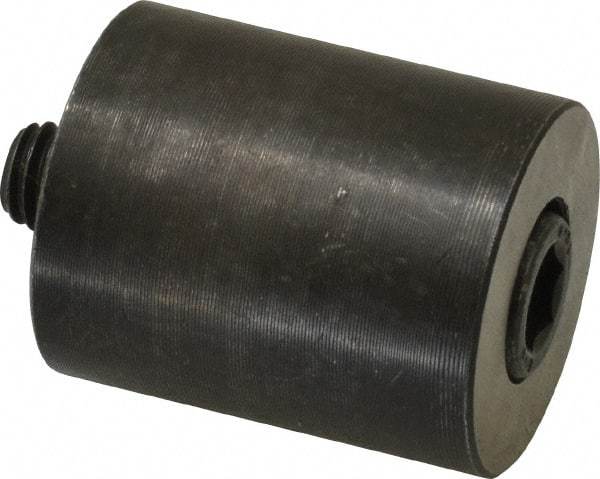 Gibraltar - 3/8-16 Thread, 1-1/4" OD, 1-1/2" High, Jig Foot - Black Oxide Finish, Low Carbon Steel - Exact Tool & Supply