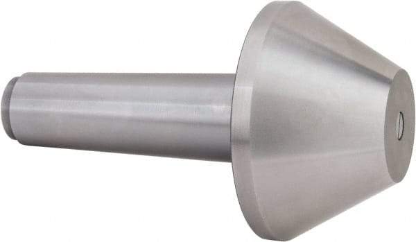 Riten - MT6 Taper Shank, 6-1/2" Head Diam Live Center - 4-5/16" Head Length, 3" Point Diam, 4-15/16" Point Len, 4,800 Lb Max Workpc, Bull Nose Point - Exact Tool & Supply