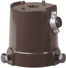 Cooper Lighting - Bronze Light Fixture Slipfitter - For Use with Architectural Area Site Lights - Exact Tool & Supply