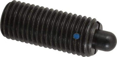 Gibraltar - 1-8, 2-13/32" Thread Length, 1/2" Plunger Projection, Steel Threaded Spring Plunger - 1/2" Max Plunger Diam, 2-13/32" Plunger Length, 16 Lb Init End Force, 68 Lb Final End Force - Exact Tool & Supply