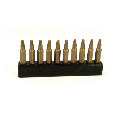 System 4 10 Pack Torx Micro Bits T1 × 28mm - Exact Tool & Supply