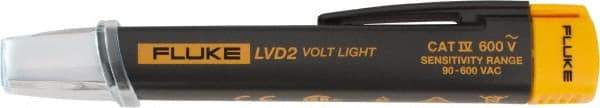 Fluke - Gray/Yellow Electrical Test Equipment Light Source - Use with Test Leads, Voltage Detectors - Exact Tool & Supply
