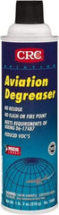 CRC - 20 oz Aerosol Aviation Degreaser - Aerosol, Halogenated - Exact Tool & Supply