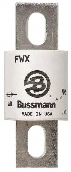 Cooper Bussmann - 250 VAC/VDC, 500 Amp, Fast-Acting Semiconductor/High Speed Fuse - Stud Mount Mount, 3-27/32" OAL, 200 (RMS), 50 at DC kA Rating, 1-1/2" Diam - Exact Tool & Supply