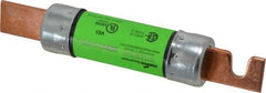 Cooper Bussmann - 250 VAC, 100 Amp, Time Delay General Purpose Fuse - Bolt-on Mount, 5-7/8" OAL, 20 at DC, 200 (RMS) kA Rating, 1-1/16" Diam - Exact Tool & Supply