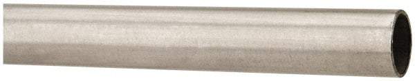 Value Collection - 6 to 7' Long, 1/2" OD, 304 Stainless Steel Tube - 1/36" Wall Thickness - Exact Tool & Supply