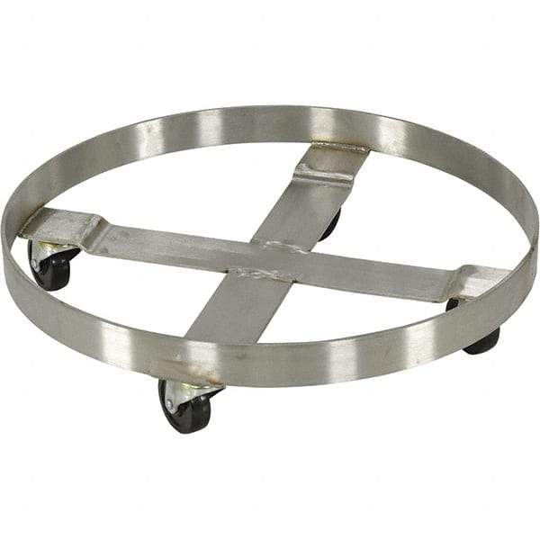 Vestil - 800 Lb Load Capacity, Drum Dolly - Exact Tool & Supply
