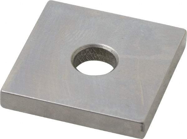 Mitutoyo - 0.147" Square Steel Gage Block - Accuracy Grade 0, Includes Certificate of Inspection - Exact Tool & Supply
