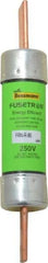 Cooper Bussmann - 250 VAC, 80 Amp, Time Delay General Purpose Fuse - Bolt-on Mount, 5-7/8" OAL, 20 at DC, 200 (RMS) kA Rating, 1-1/16" Diam - Exact Tool & Supply