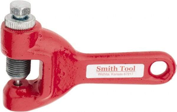 Made in USA - Chain Breaker - For Use with ANSI Standard & Metric Roller Chains - Exact Tool & Supply