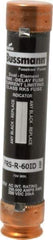 Cooper Bussmann - 250 VDC, 600 VAC, 60 Amp, Time Delay General Purpose Fuse - Fuse Holder Mount, 5-1/2" OAL, 20 at DC, 200 (RMS) kA Rating, 27mm Diam - Exact Tool & Supply