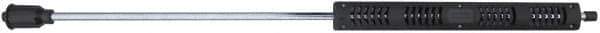 Value Collection - 4,000 Max psi Vented Grip Pressure Washer Lance - 48" Long, Chrome - Exact Tool & Supply