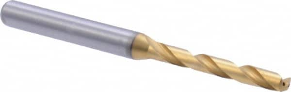 Kennametal - #21 140° Solid Carbide Jobber Drill - Exact Tool & Supply