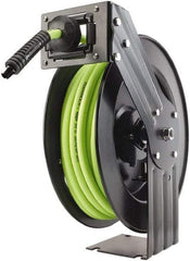 Legacy - 50' Spring Retractable Hose Reel - 300 psi, Hose Included - Exact Tool & Supply